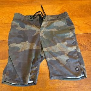 Forged CrossFit WOD Shorts/Camouflage/Size Large